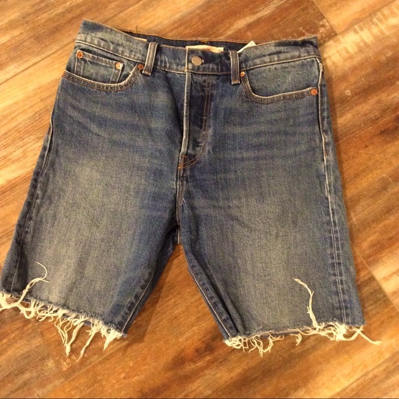 Levi's Pants - LEVIs Wedgie Straight 501 Cut Offs modern/vintage